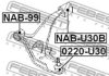 FEBEST NAB-U30B Control Arm-/Trailing Arm Bush